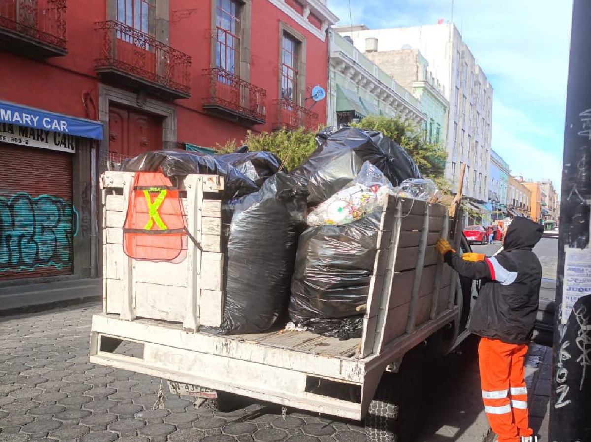 Estos son los días sin servicio de basura en Puebla