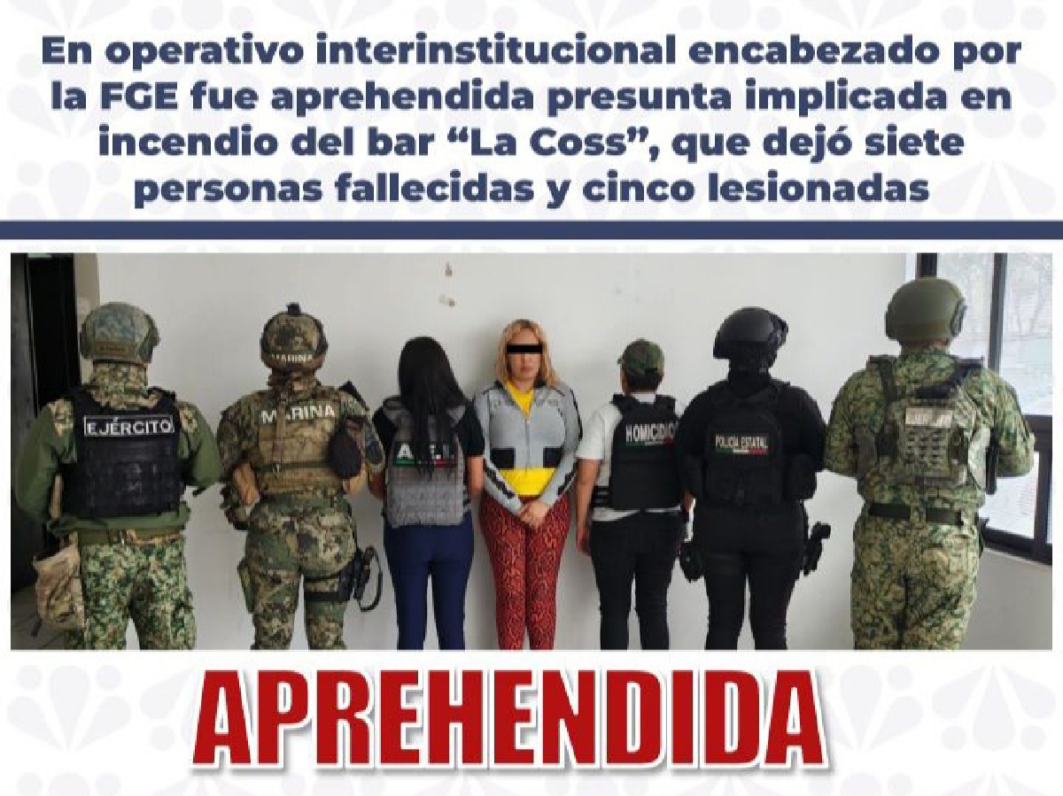 Isabel N es la tercera detenida por el incendio del Bar Lacoss