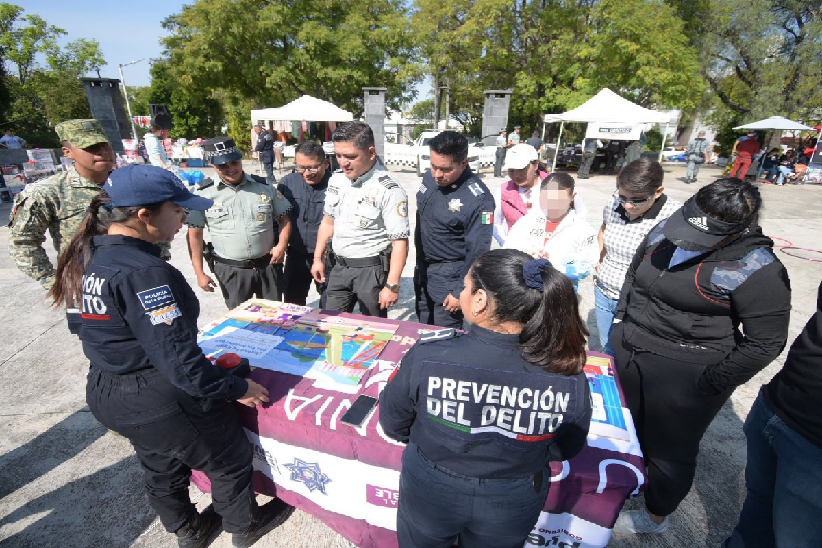 Realiza SSC Rally “Vive sin Drogas” con vecinos de La Paz