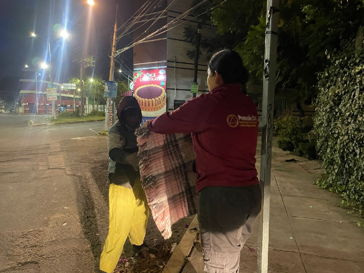 Protección Civil arropa noches frías en municipios poblanos