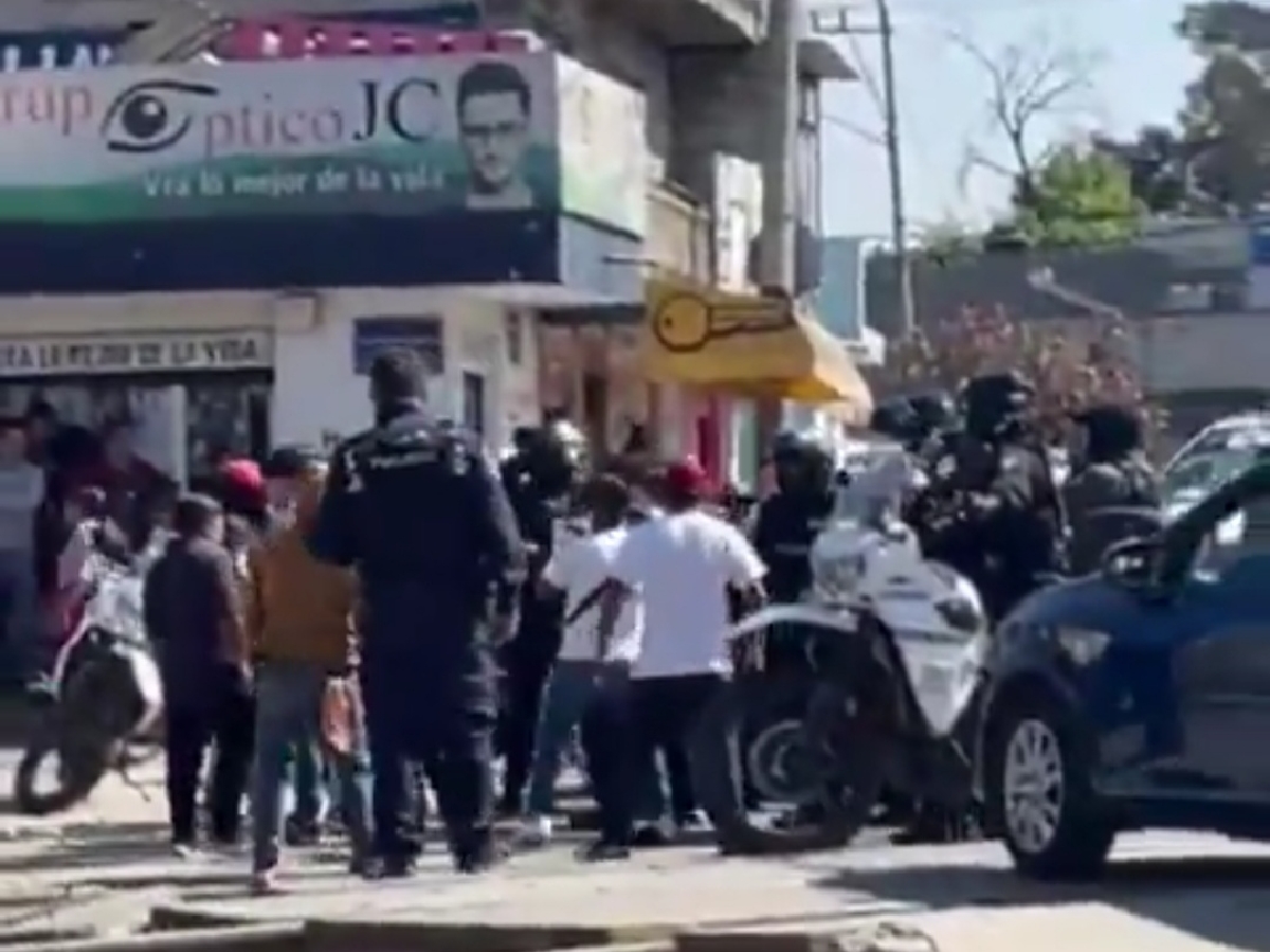 Riña en Xochimehuacán por inspección de motocicletas