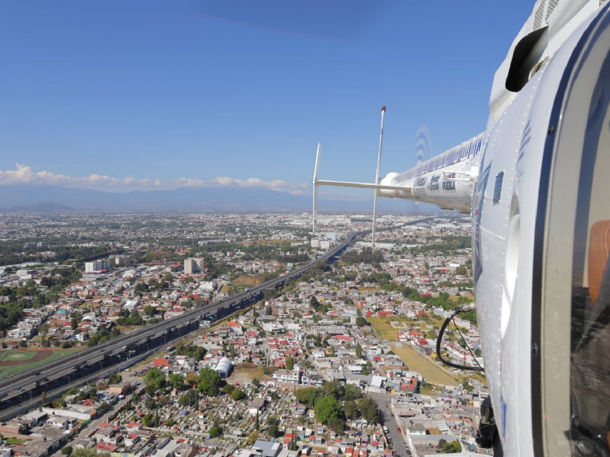 SSP refuerza vigilancia mediante operativos aéreos