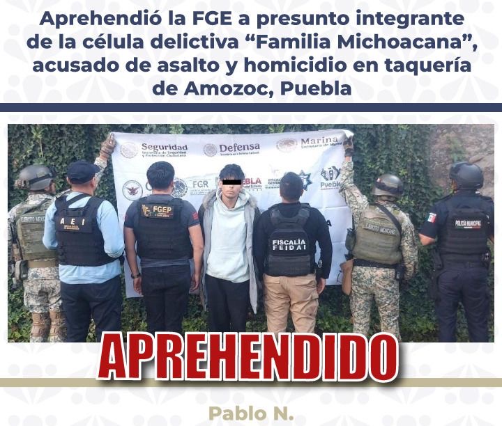 Detienen a “El Ratón”, es integrante de la Familia Michoacana 