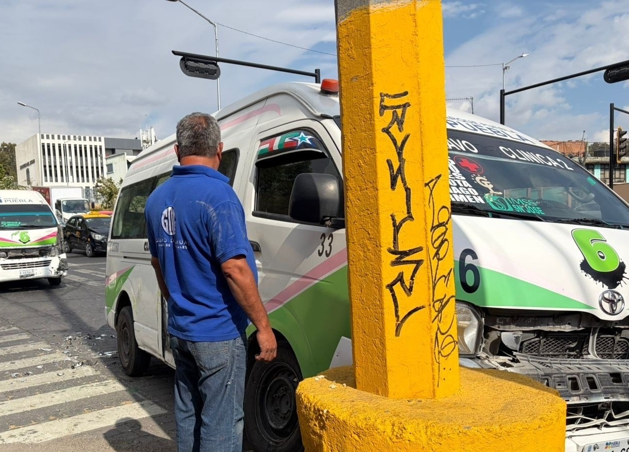 Más de 10 lesionados deja choque entre unidades de la Ruta 6 