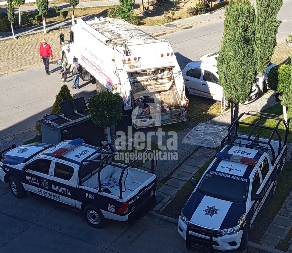 Dejan cadáver en contenedor de basura de Coronango