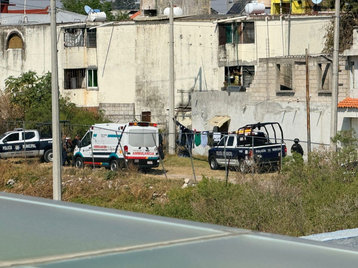 Sujeto ataca a disparos a policía de San Pedro Cholula