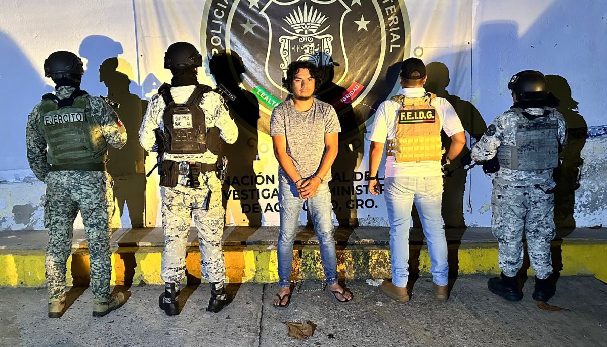 Goku no pudo con la justicia y fue detenido en Puebla