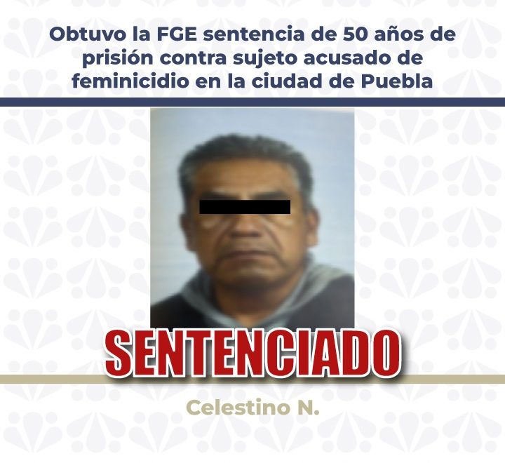 Celestino pasará 50 años en la cárcel; mató a su pareja