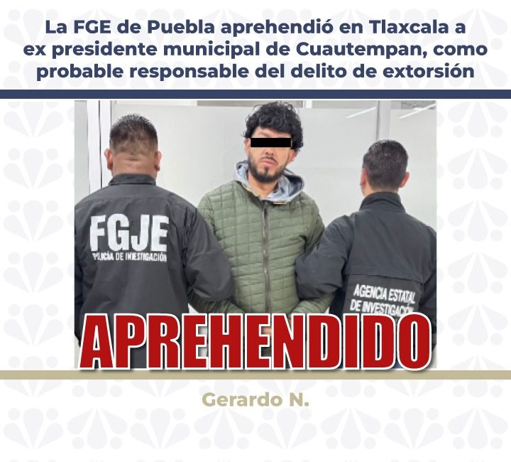 Edil de Cuautempan es acusado de extorsión