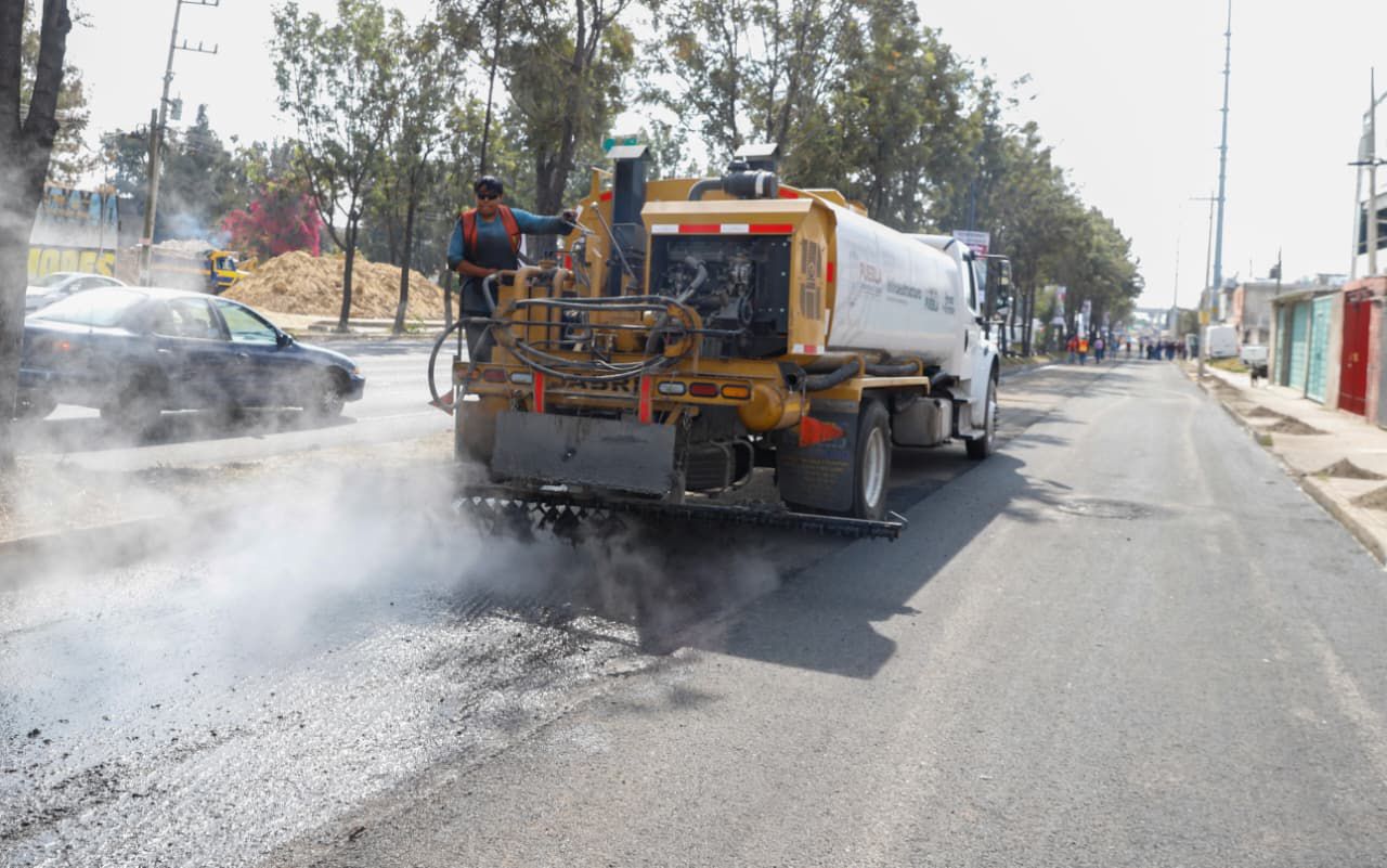 Gobierno Estatal transforma carretera Puebla – Tlaxcala; registra 40% de avance