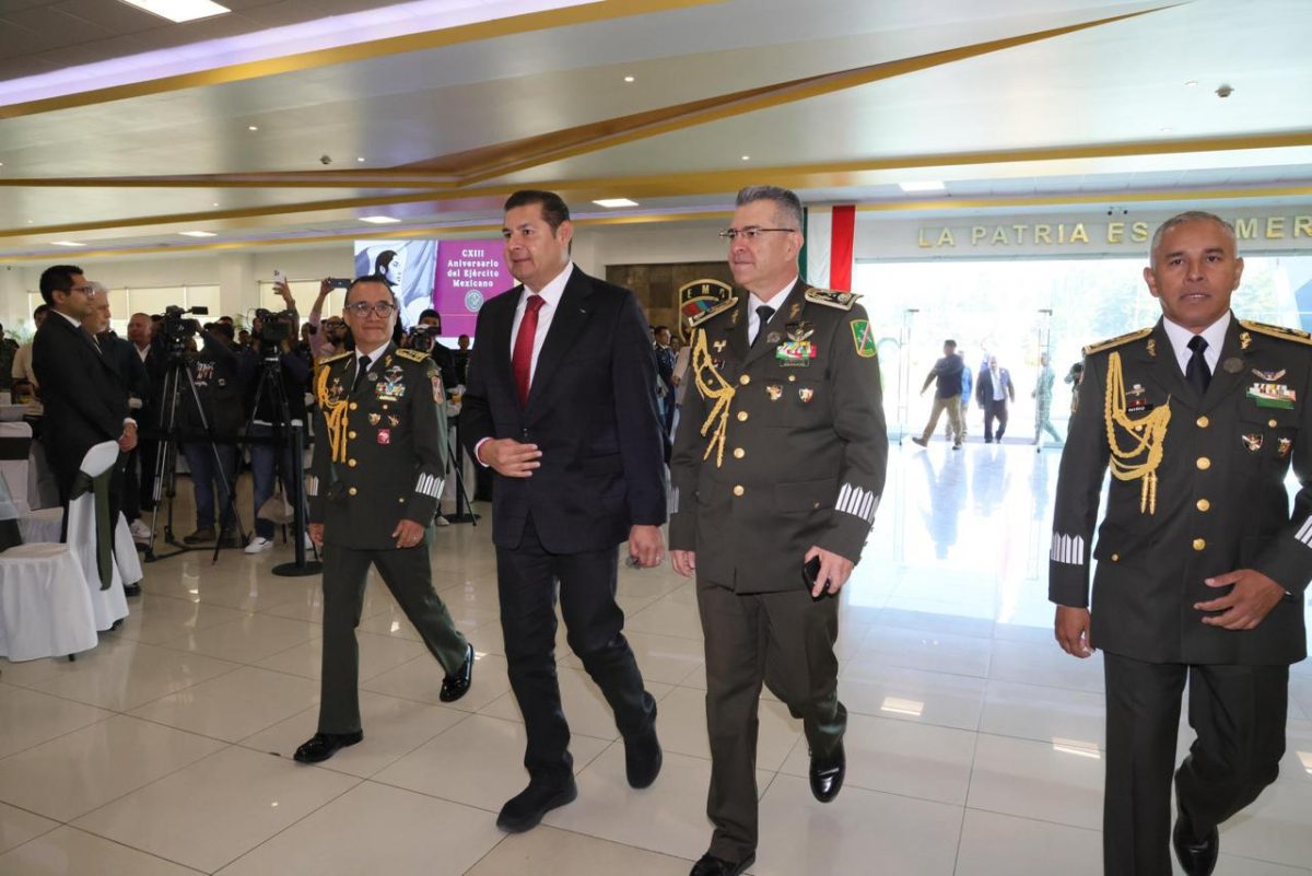 Coordinación con Fuerzas Armadas logró disminución de índices delictivos en Puebla