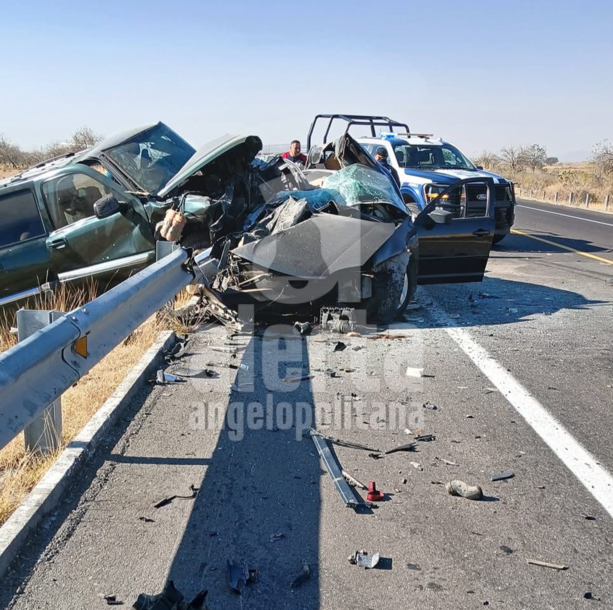 Cuatro muertos deja accidentes en Autopista Siglo XXI