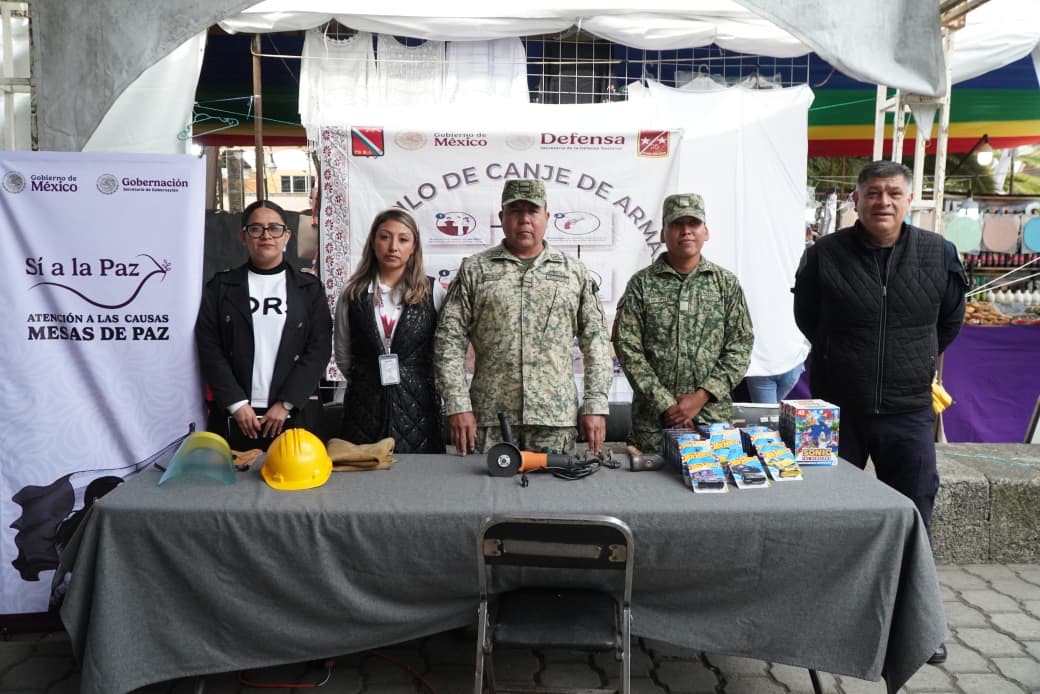 Coordinación Interinstitucional promueve campaña de desarme en Huauchinango 