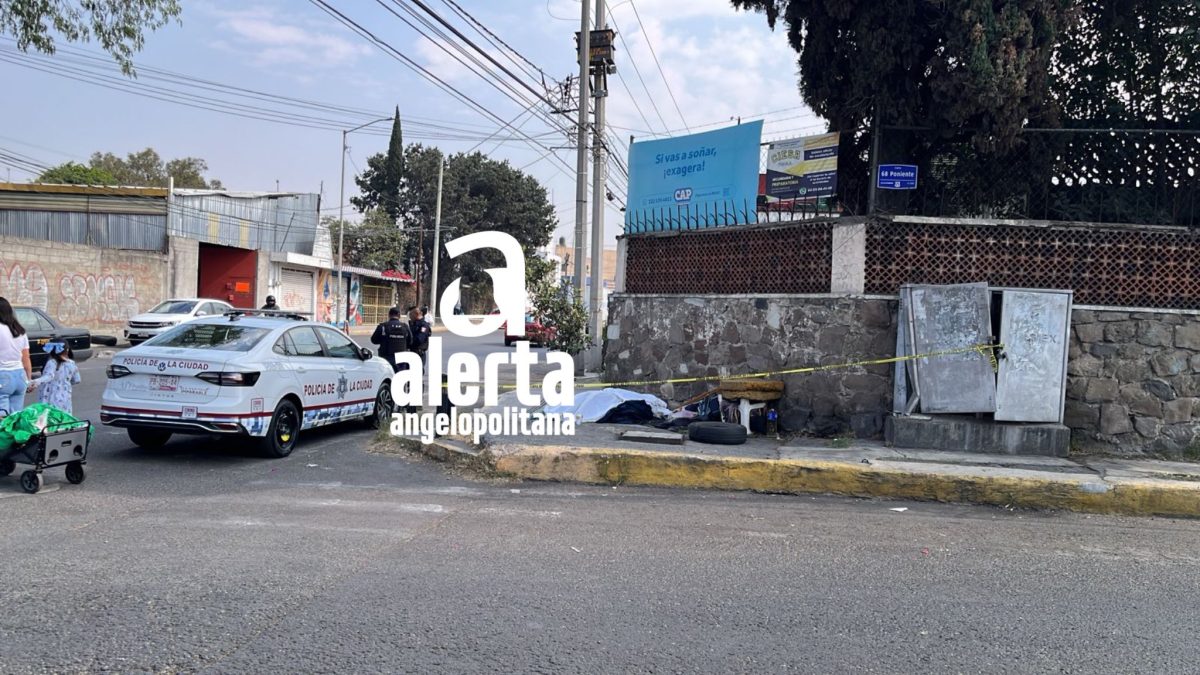 Indigente fallece cerca del Mercado Hidalgo
