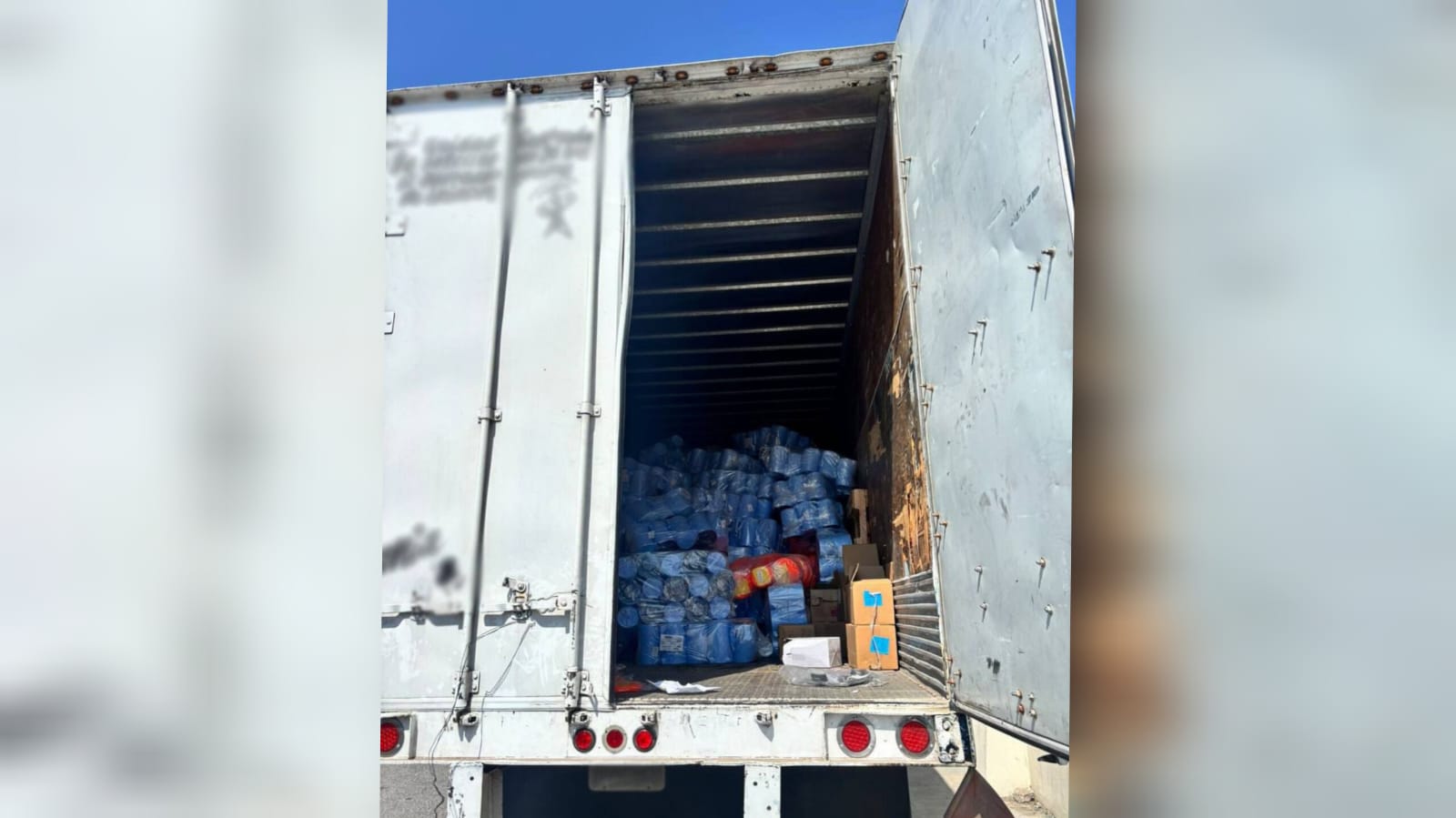 Policía Estatal y Guardia Nacional recuperan tractocamión robado