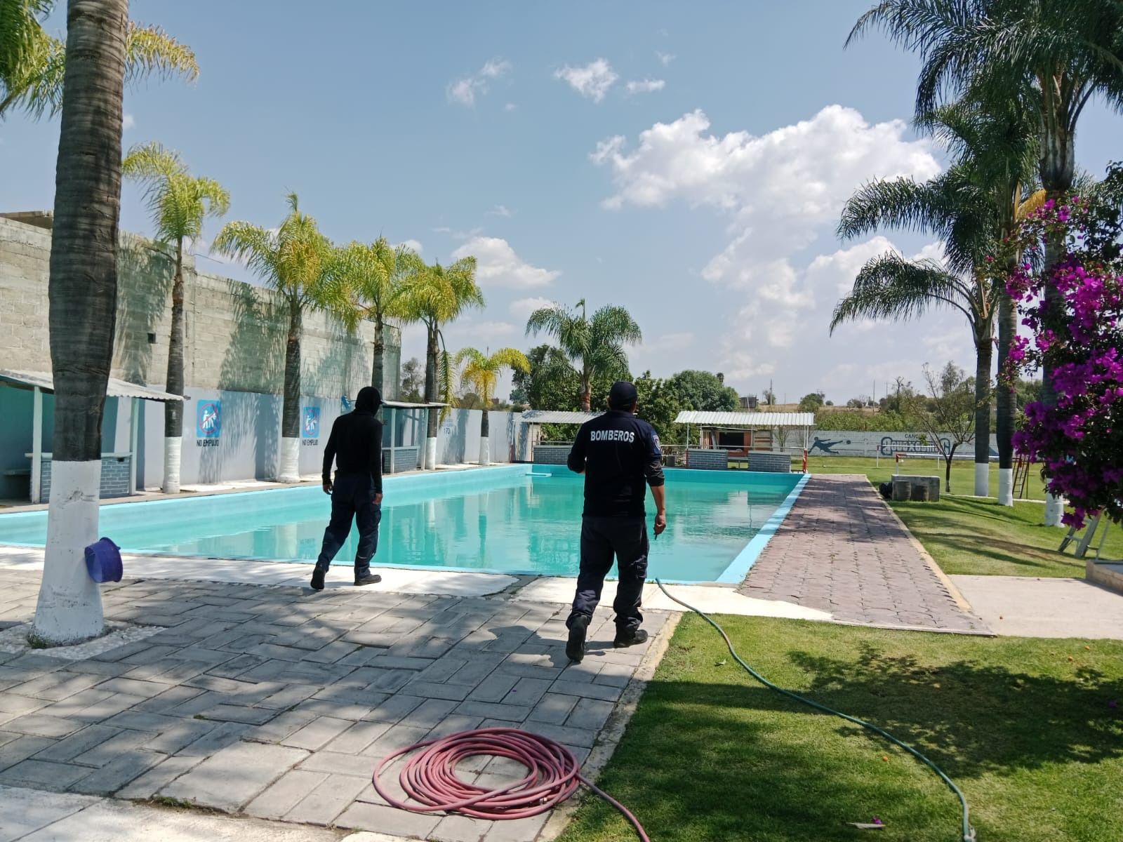 Protección Civil de San Pedro Cholula supervisa balnearios previo a semana santa