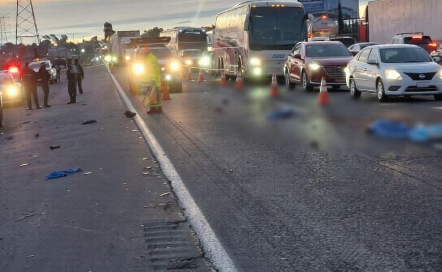 Muere motociclista destrozado sobre la Puebla – Orizaba