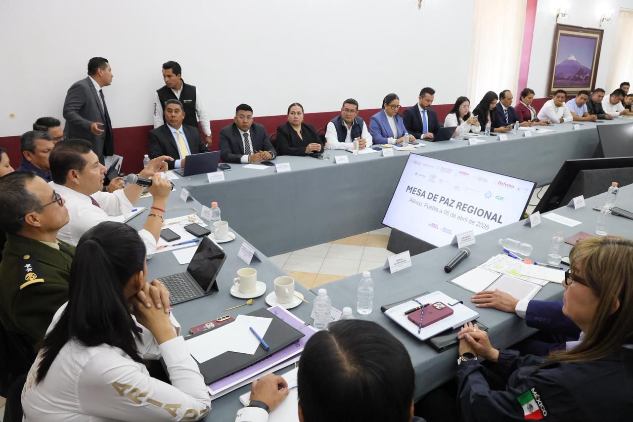 Encabeza gobernador Alejandro Armenta Mier mesa de paz en microrregión 21