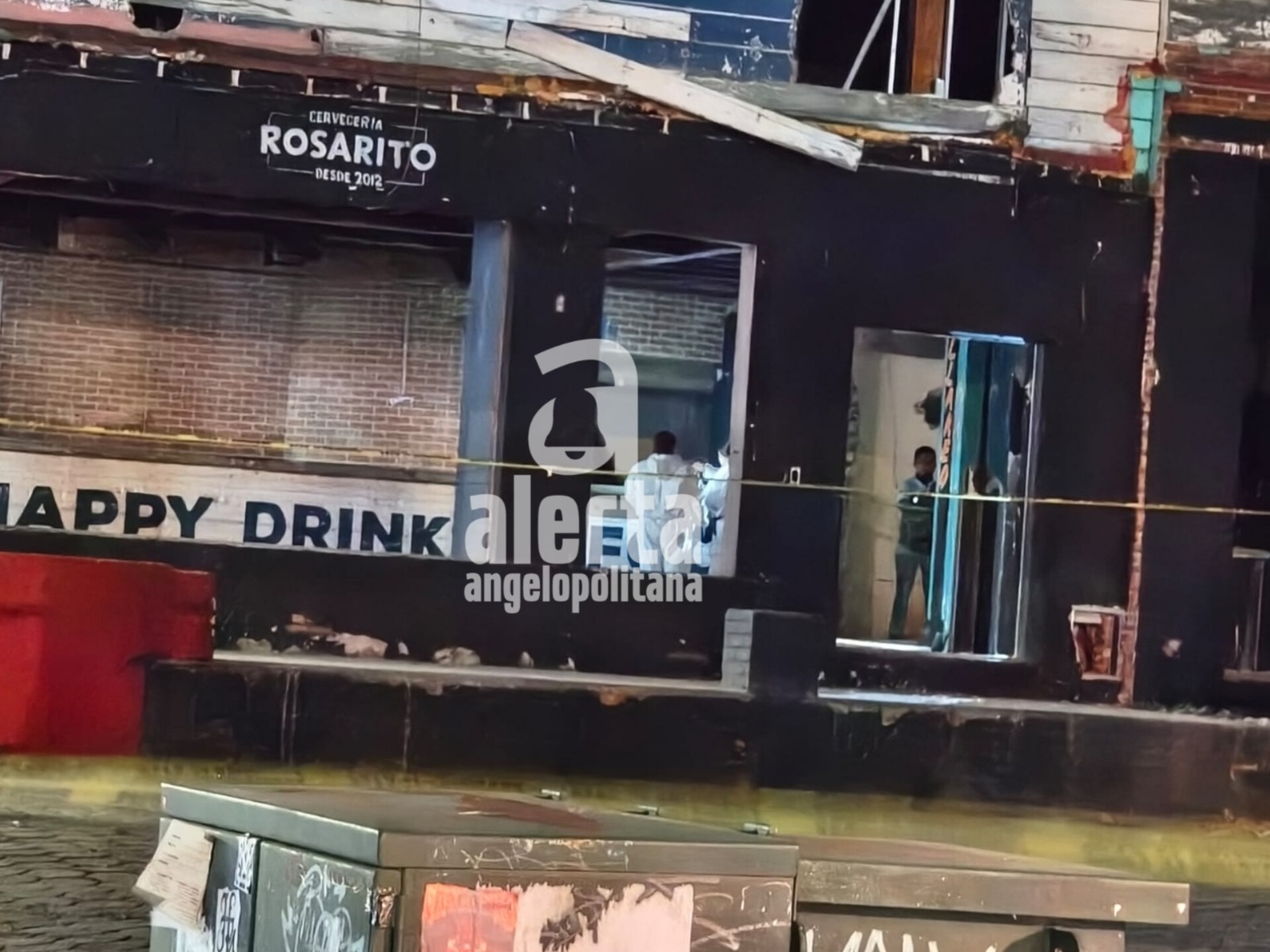Dejan restos humanos en un inmueble de la Avenida Juárez
