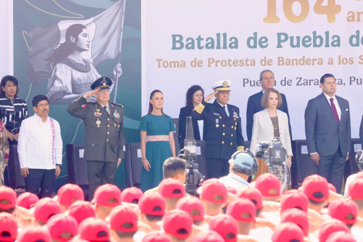 Sheinbaum defiende soberanía mexicana desde Puebla