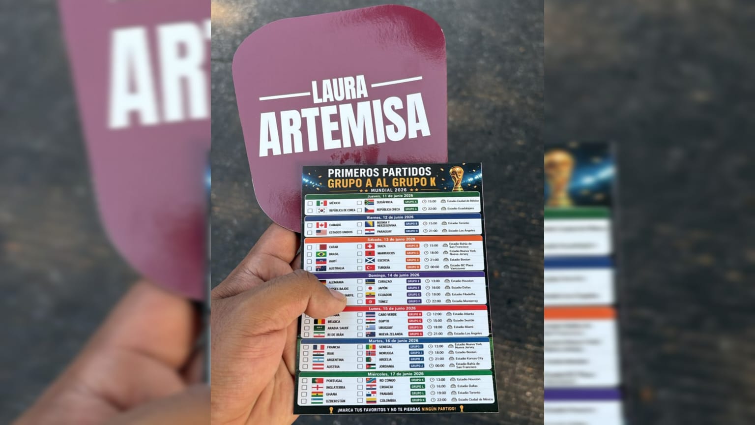 Laura Artemisa se deslinda de la propaganda con su nombre