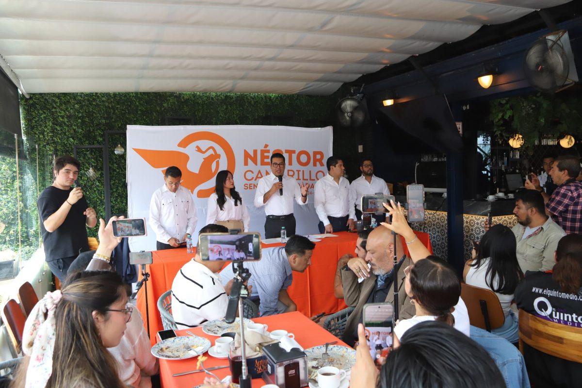 Néstor afirma que será alcalde de Puebla en 2027